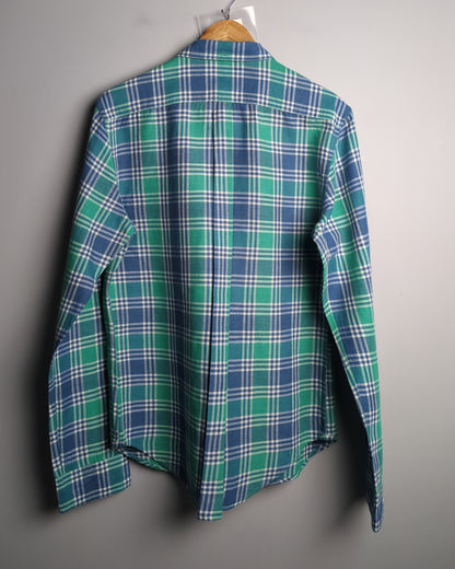 Levis Blue Plaid Shirt