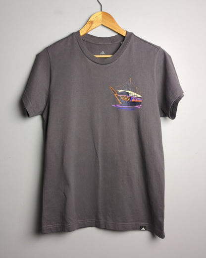 Addidas Gray Graphic T-Shirt