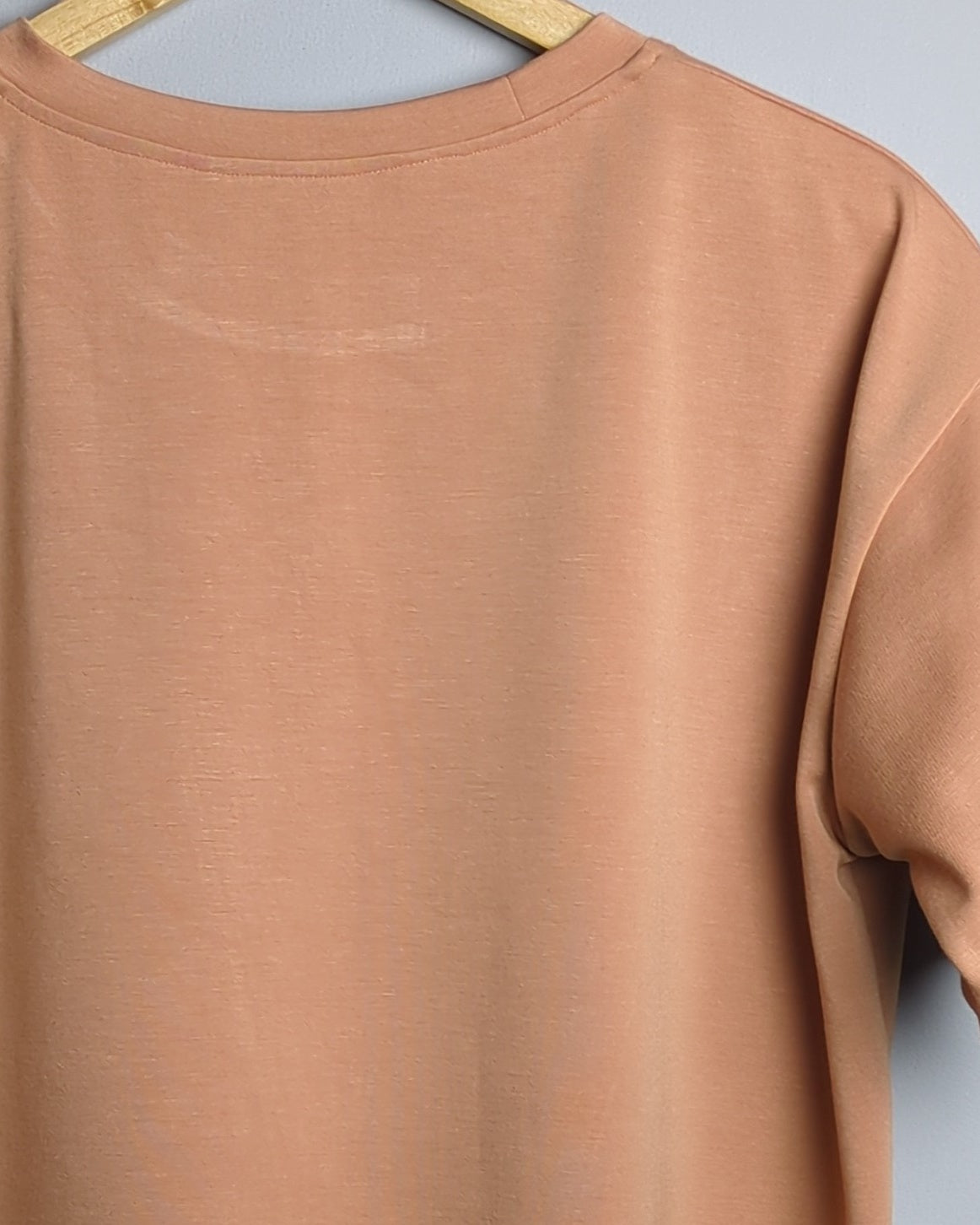 Velvet Premium Beige Crewneck Coord Set