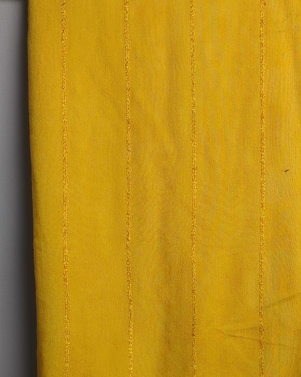 Yellow Textured Saaree