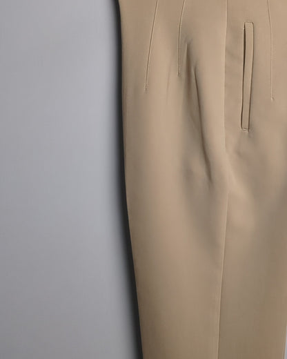 Zara Beige Tailored Trousers