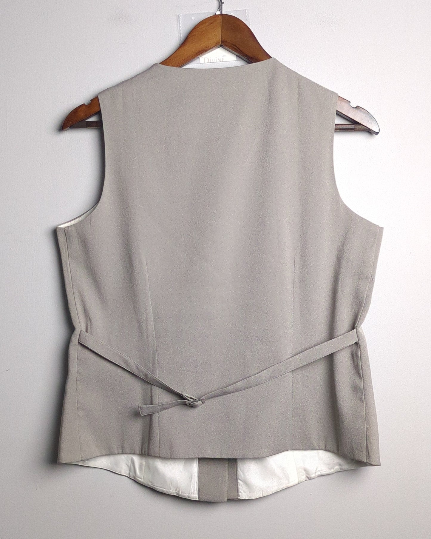 Fable Street Gray Tailored Vest