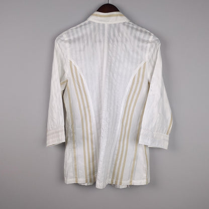Striped Button-down Shirt