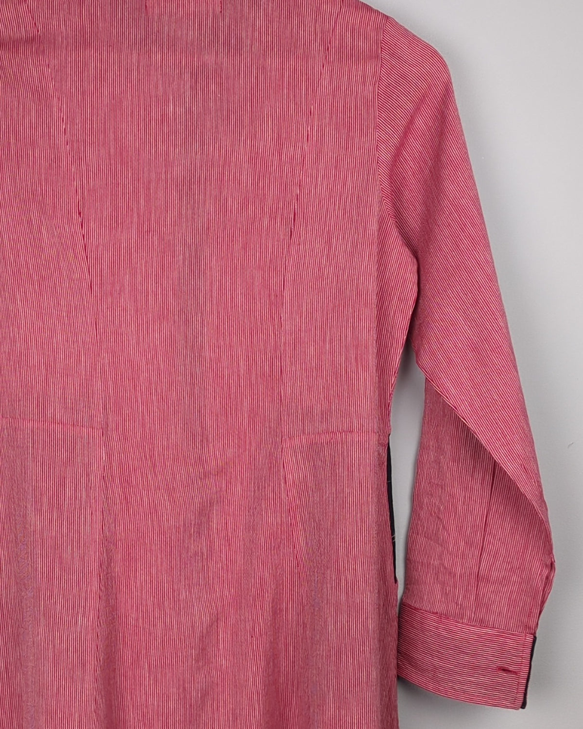 Translate Red Buttoned Kurta