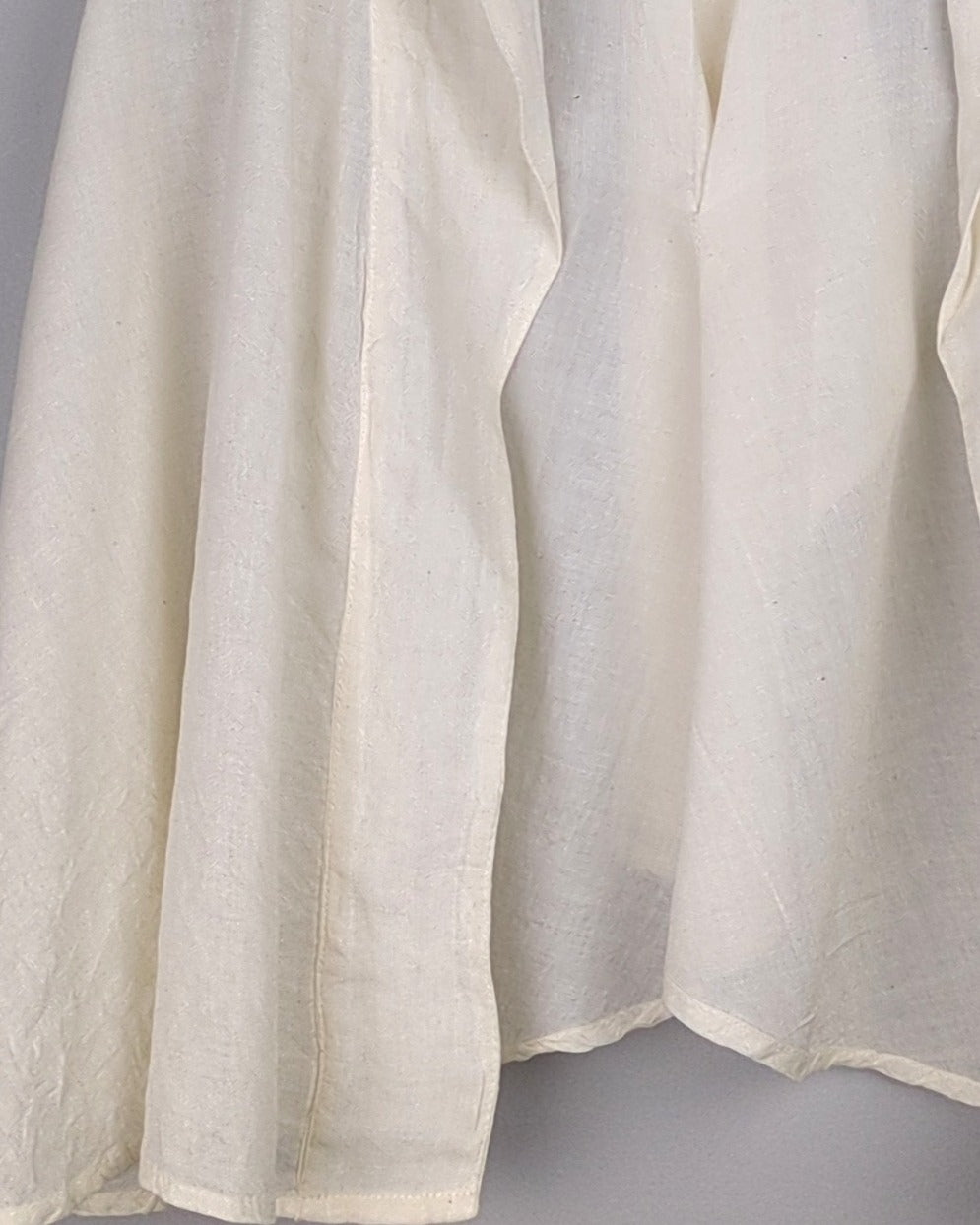Cero White Sleeveless Vest