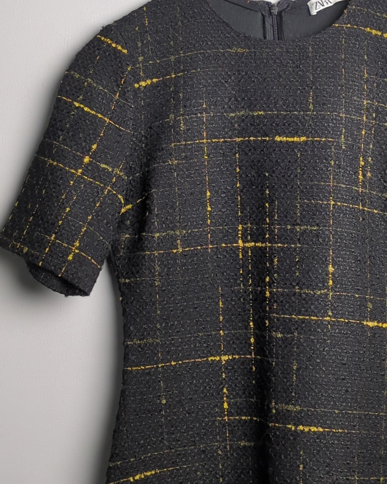 Zara Black Tweed Dress