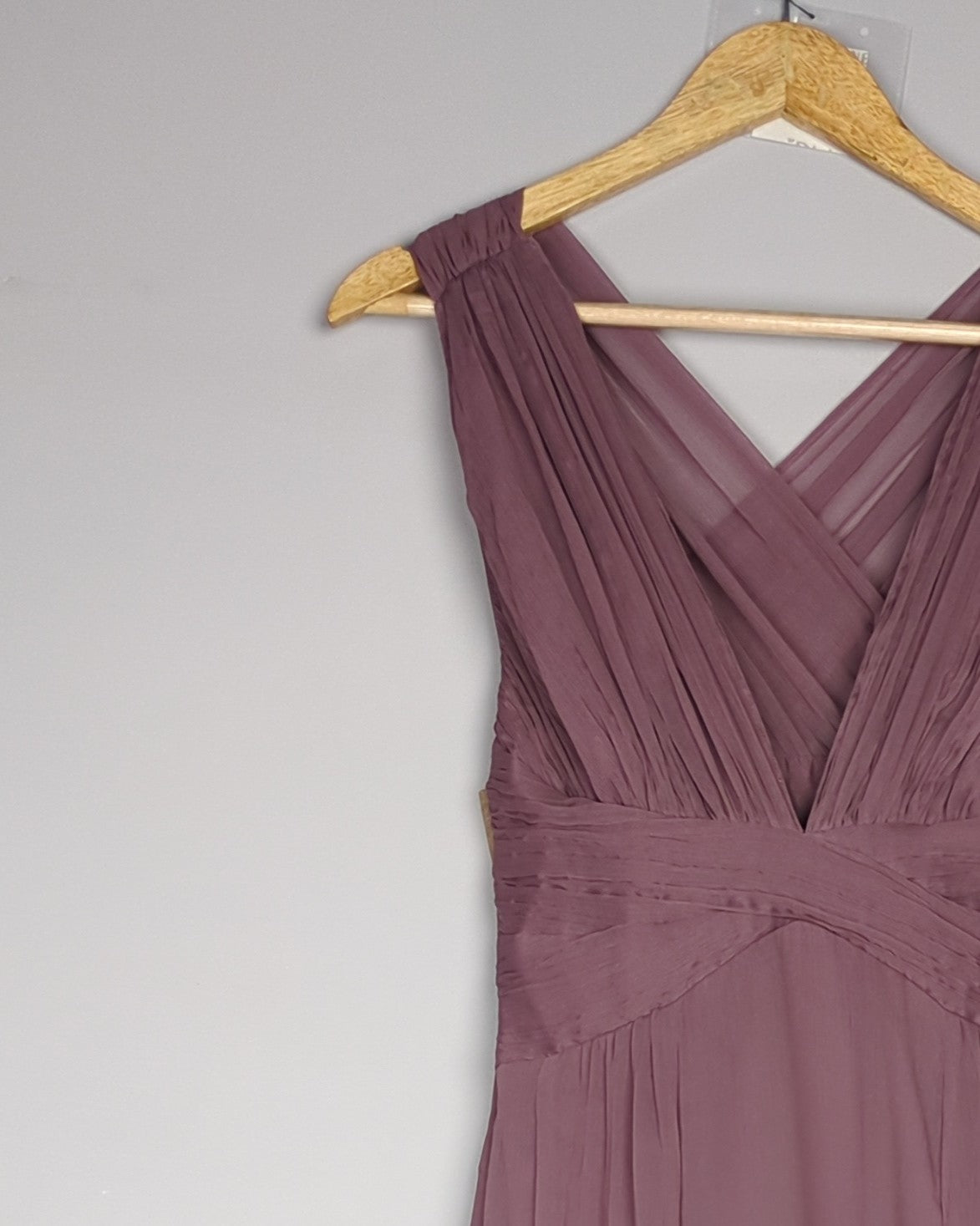 Asos Design Wine Evening Gown