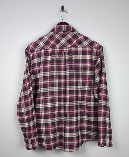 Plaid Maroon