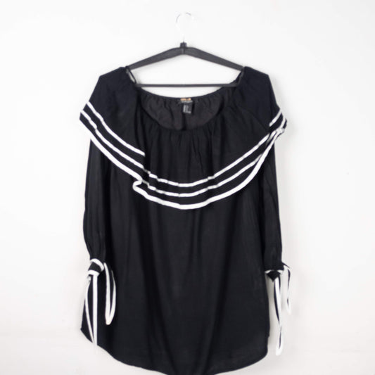 Off-Shoulder Long Sleeve Top
