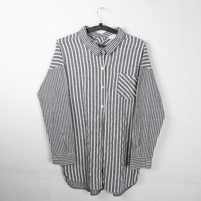 Striped Button-Down Shirt