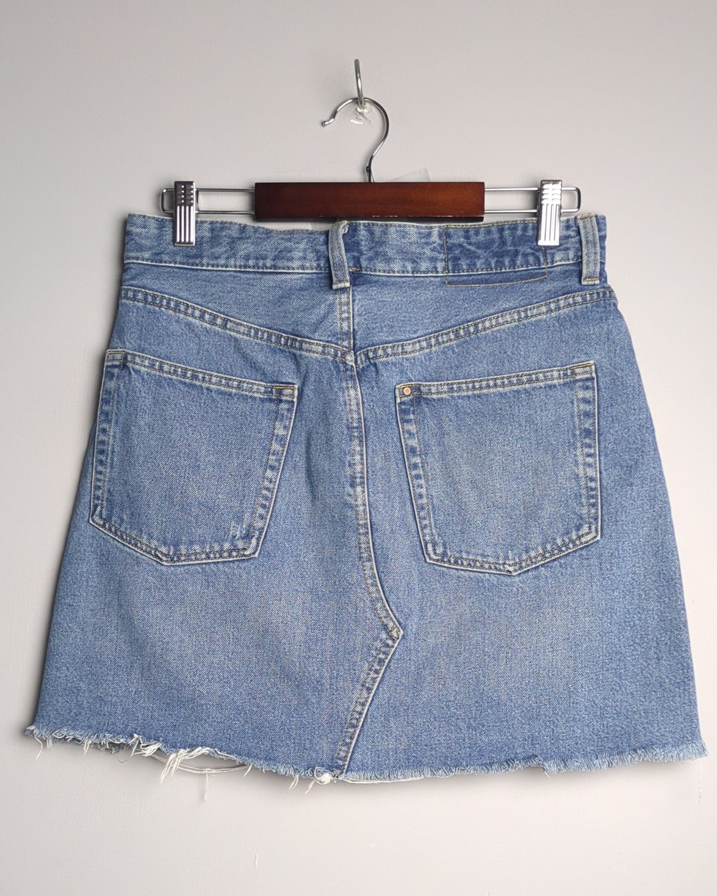 & Denim Blue Denim Skirt
