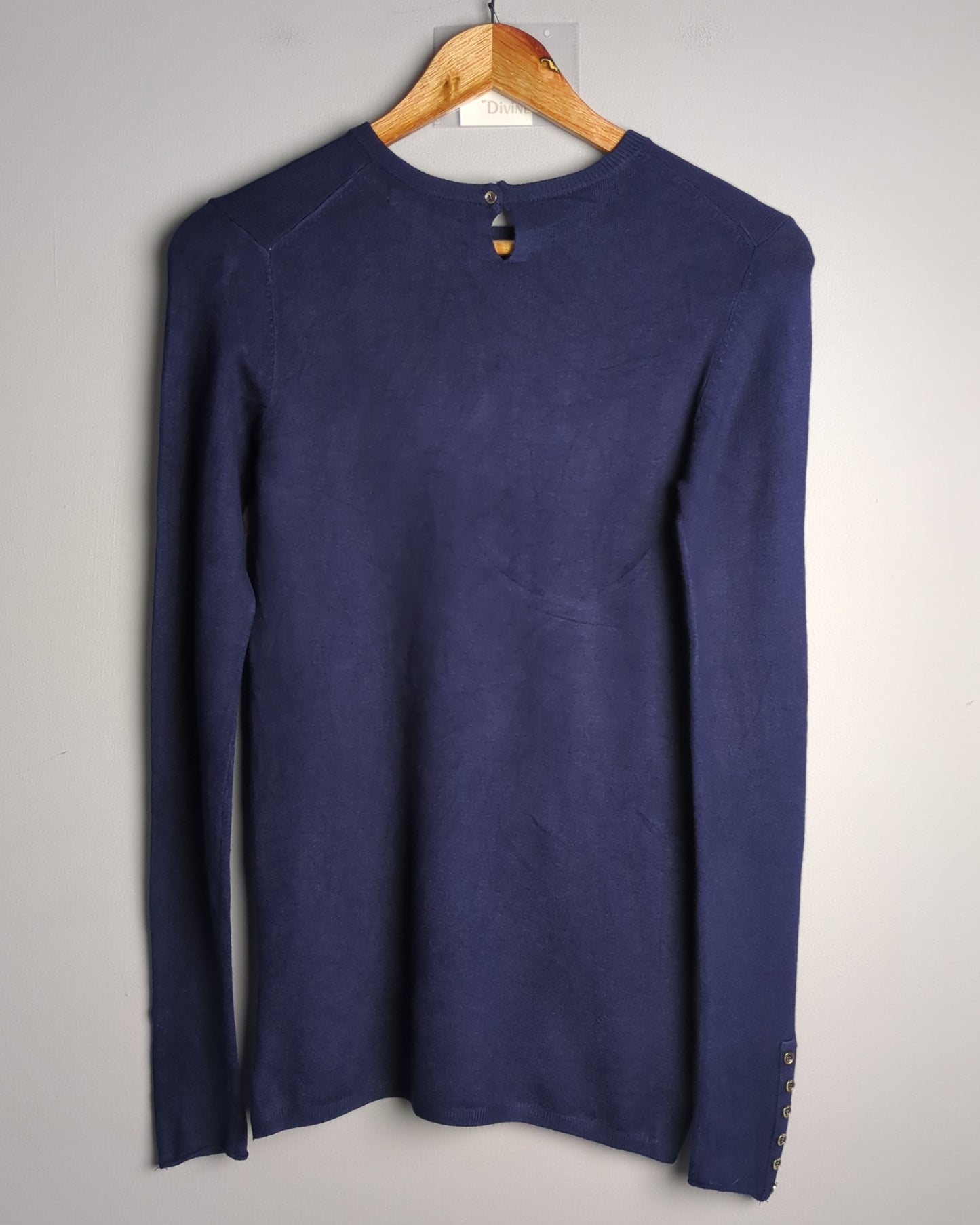 Zara Blue Knit Sweater