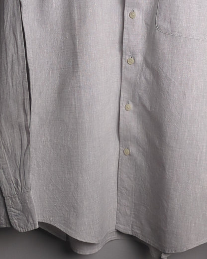 Uniqlo Gray Linen Shirt