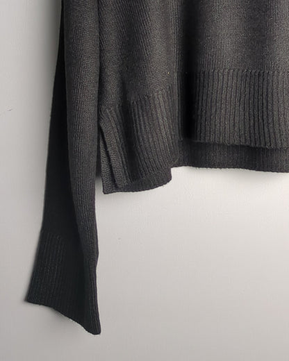 H&M Gray Mock Neck