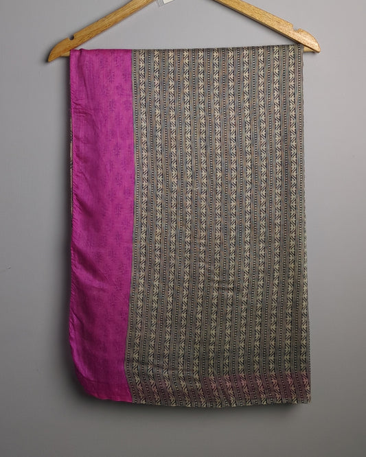 Pink Silk Saaree