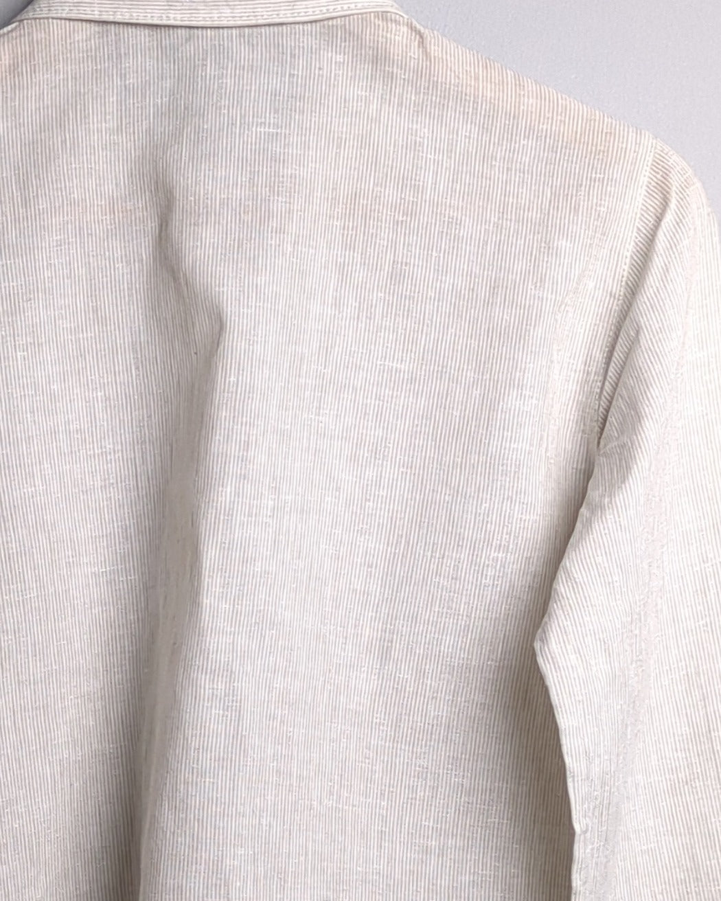 Massimo Dutti Beige Linen Shirt