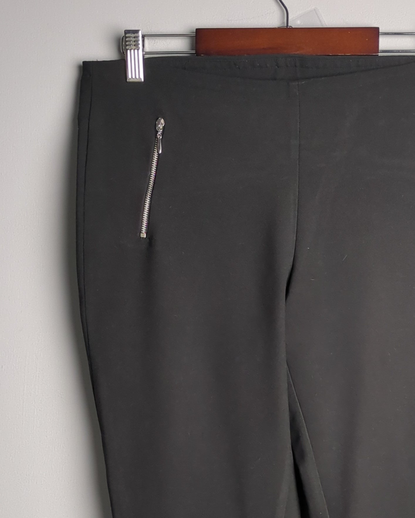 Vera Moda Black Zipper Trousers
