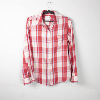 Plaid Button-Down Shirt