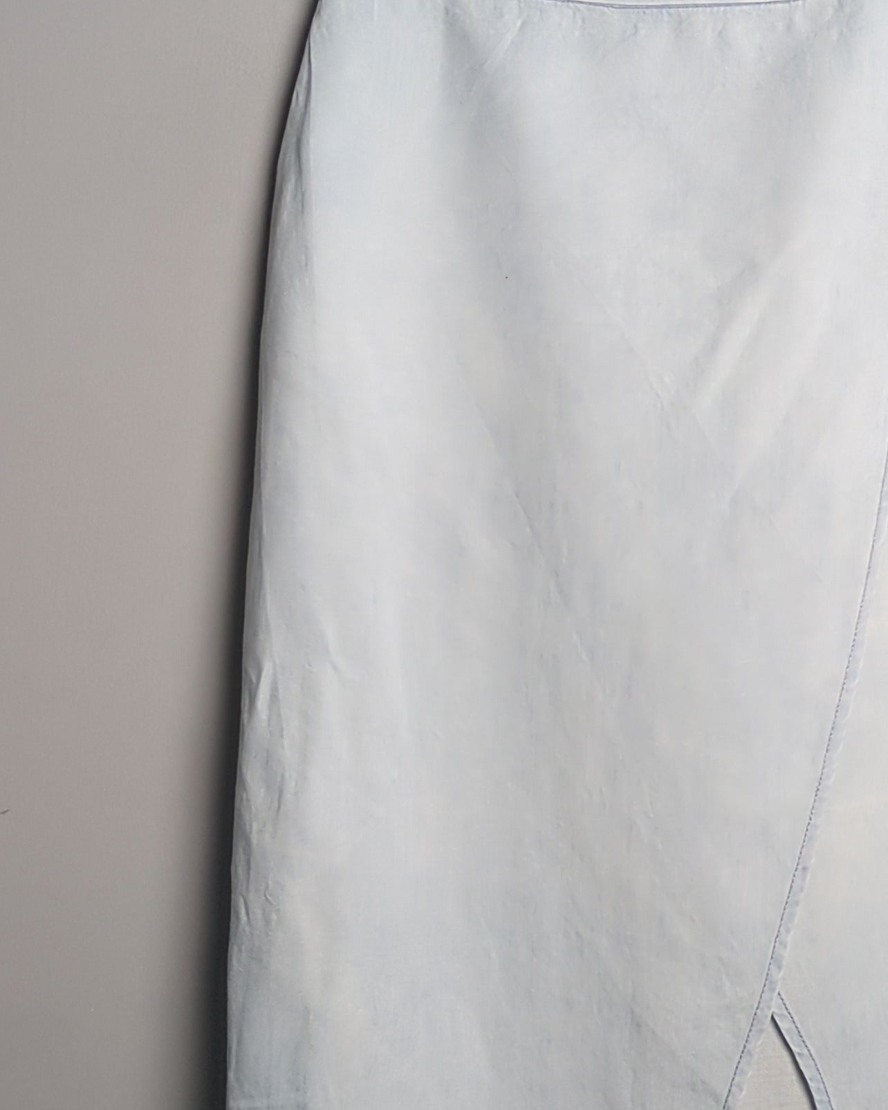 Zara Blue Wrap Skirt