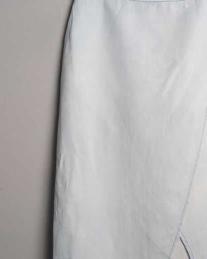 Zara Blue Wrap Skirt
