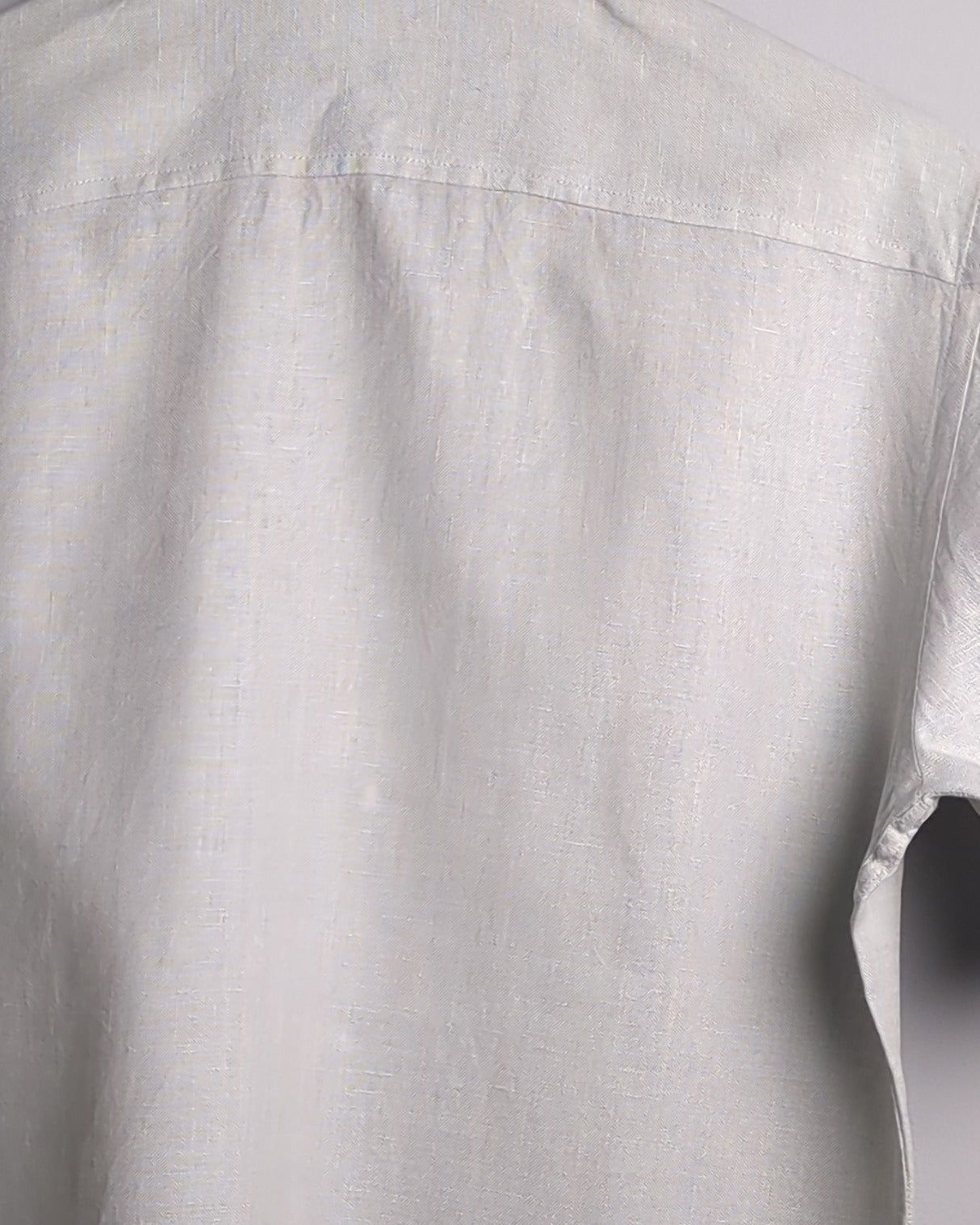 Fabindia Gray Linen Shirt