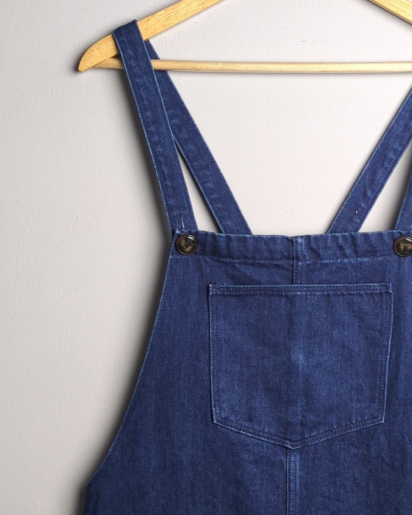 Zara Blue Denim Overalls