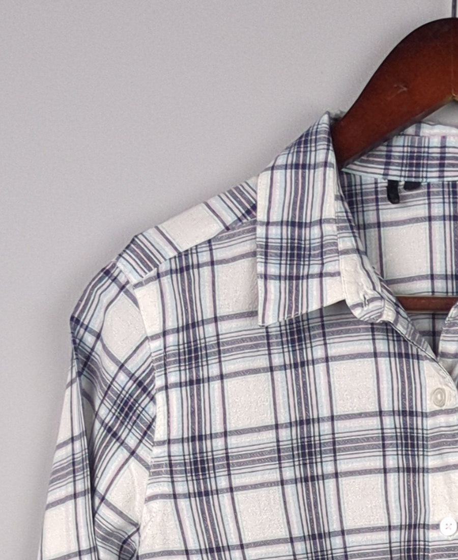 Plaid Peplum