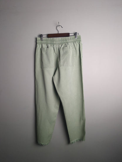 Green Casual Pants