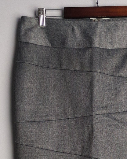 Andra Gray Pencil Skirt