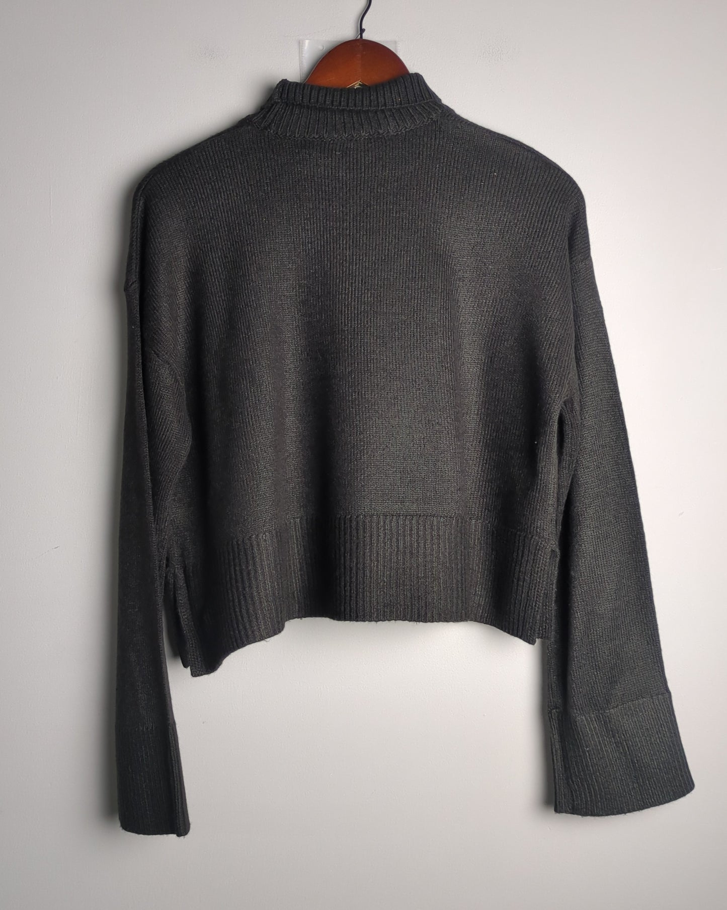 H&M Gray Mock Neck
