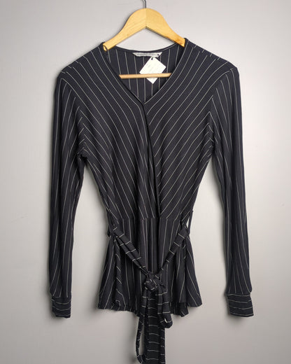 Cottonworld Black Striped Wrap