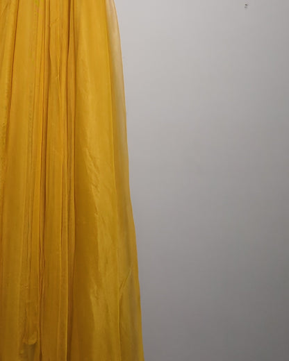 Orange Yellow Dress