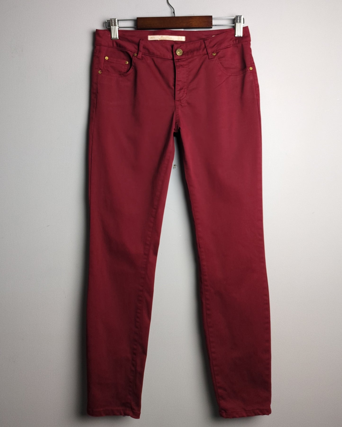 Zara Wine Casual Pants