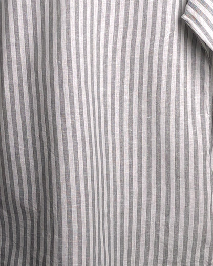 Massimo Dutti Gray Button-Down Shirt
