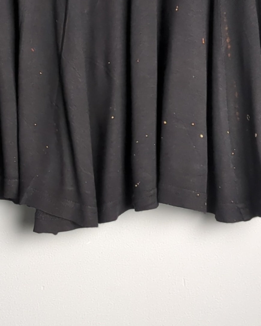 H&M Black Flare Skirt