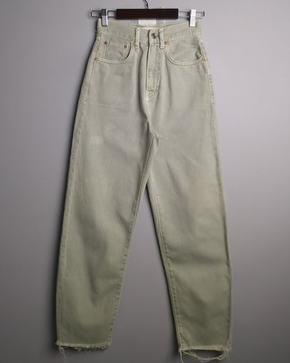 Mng Beige High-Waist Jeans