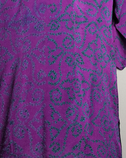 Purple Printed Tunic