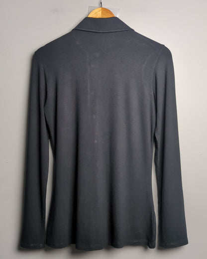 Zara Black Collared Shirt