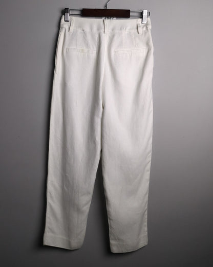 H.M White Casual Trousers