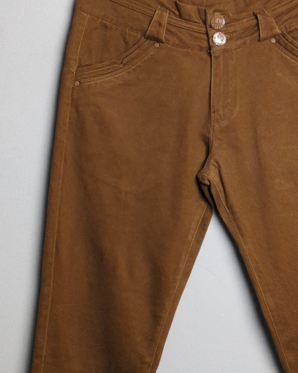 X Blu Jns Brown Casual Pants