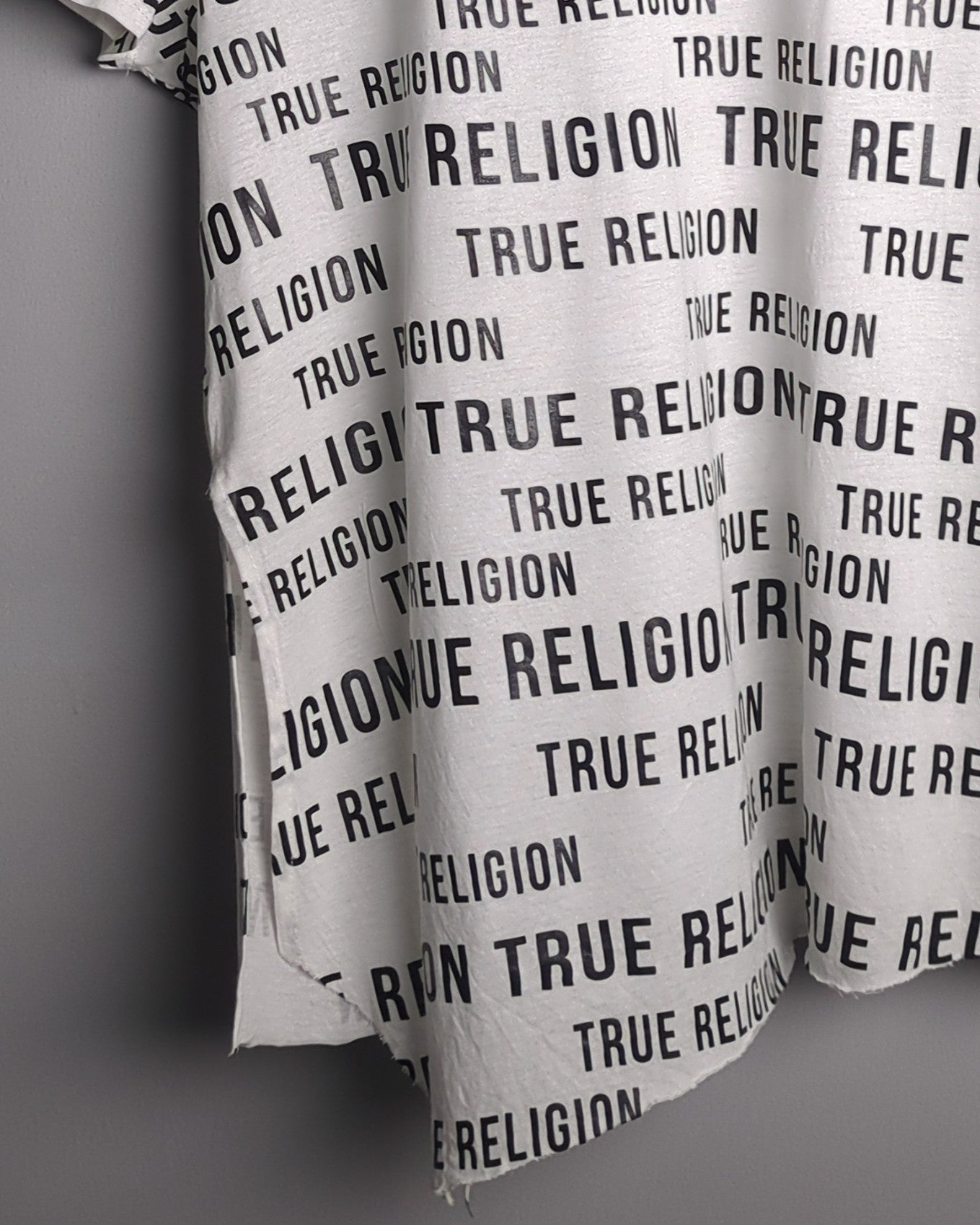 True Religion White Graphic T-Shirt