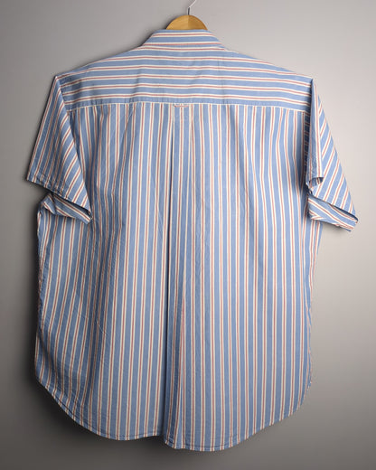 Cutter & Buck Blue Button-Down Shirt