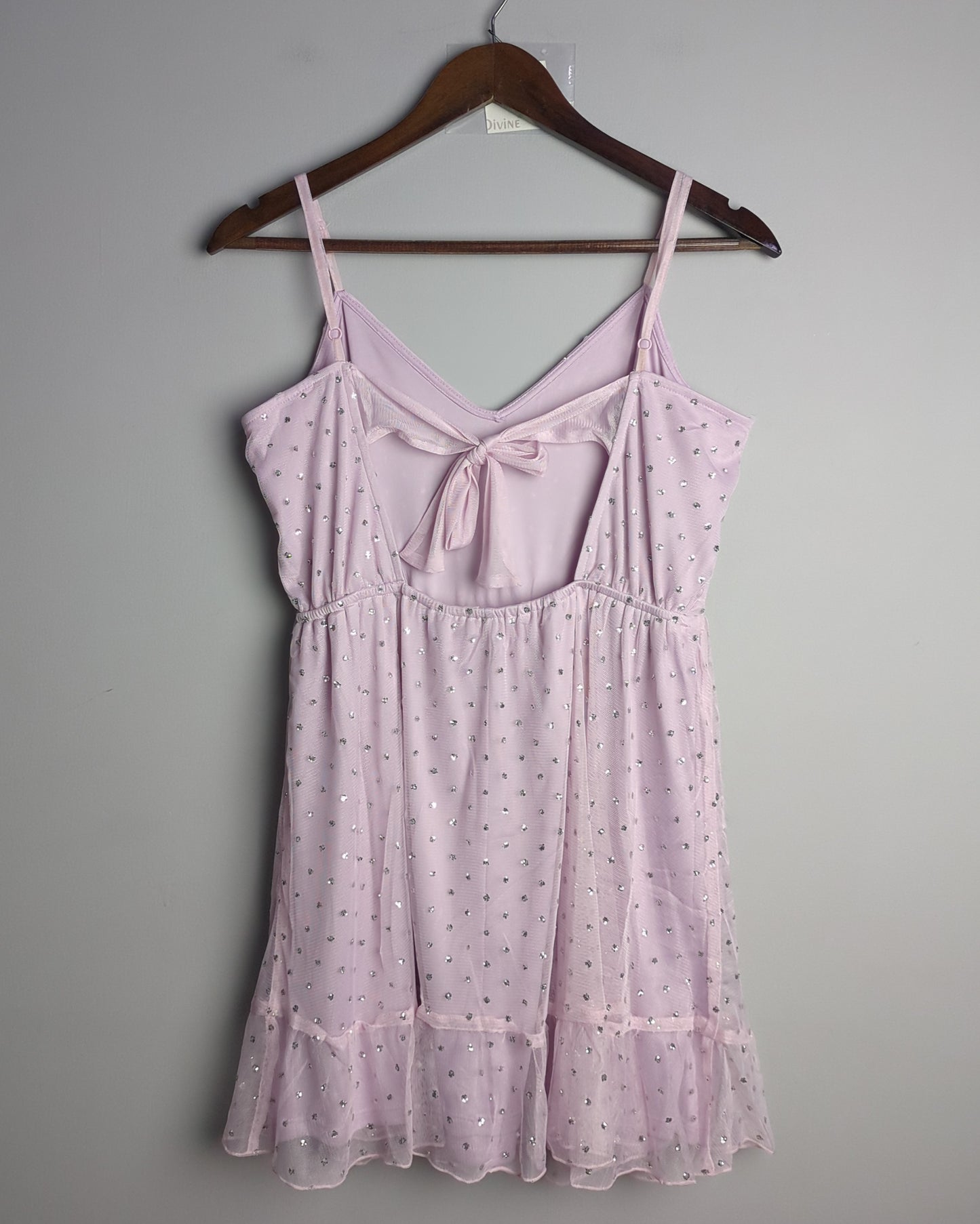 H&M Pink Sparkle Dress