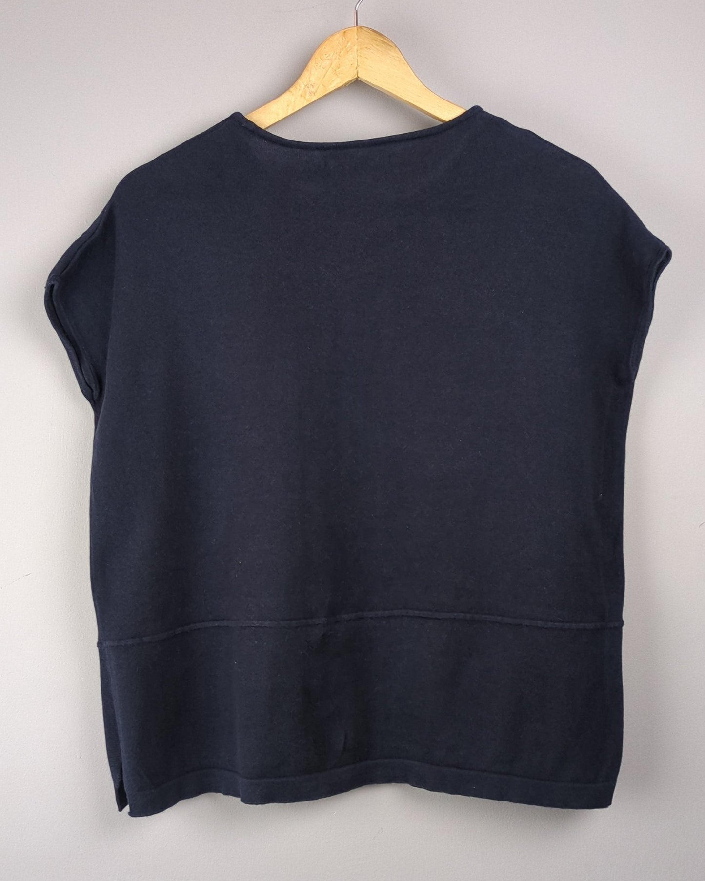 Cotton World Blue Top - Stained