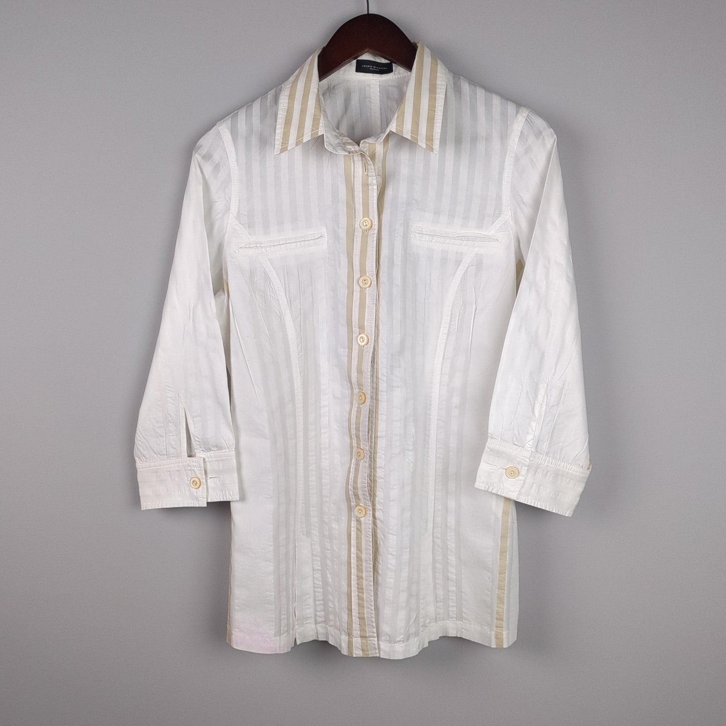 Striped Button-down Shirt