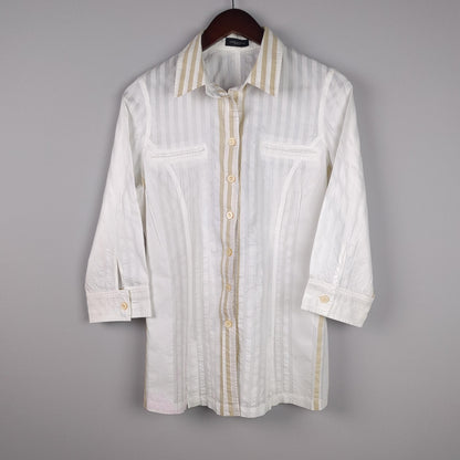 Striped Button-down Shirt