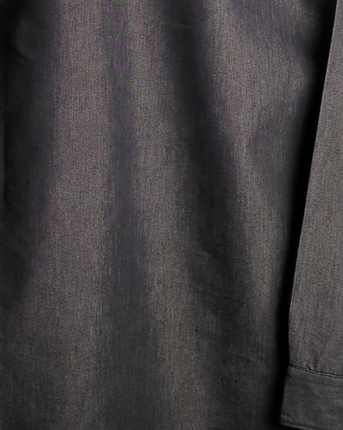 Gray Button-Down Shirt