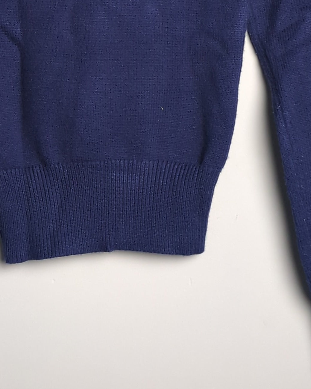 Zara Blue Mock Sweater