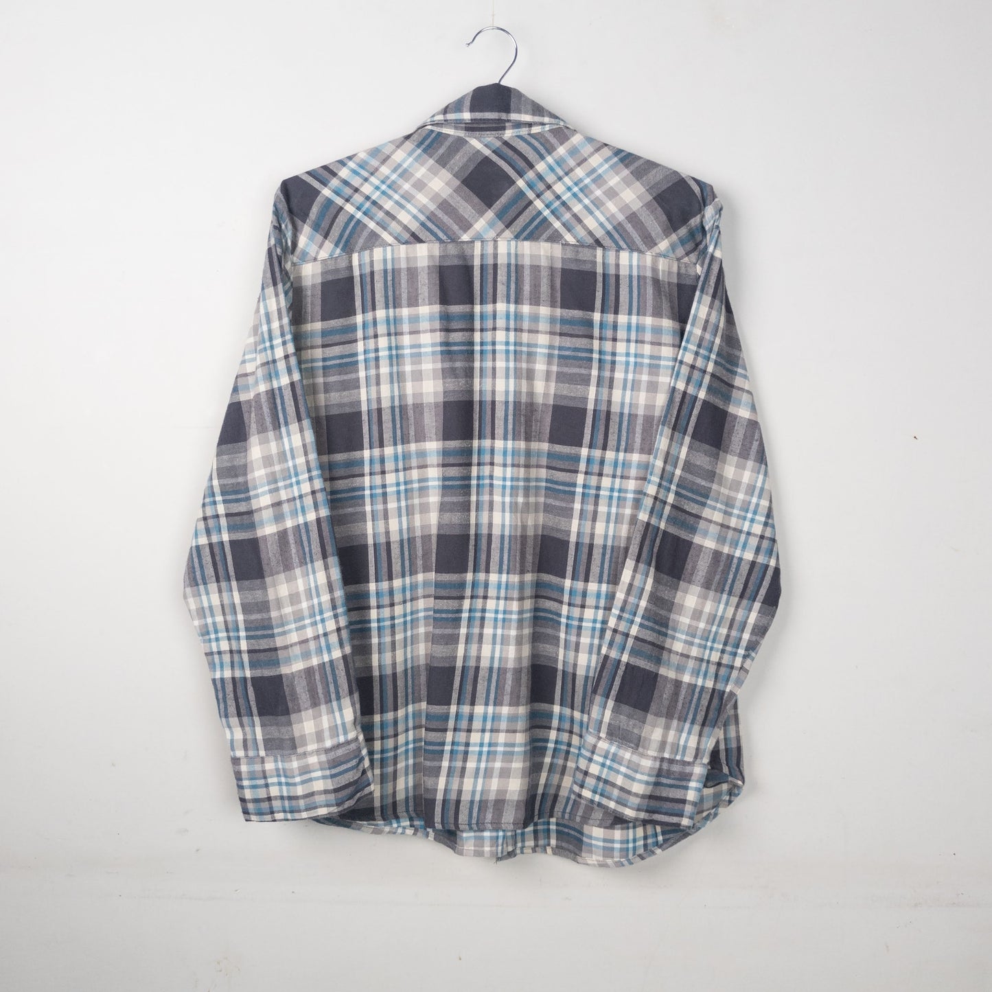 Plaid Button-Down Shirt