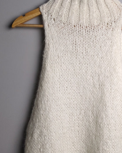 Zara White Knitted Tank